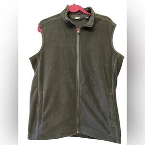 Lands’ End fleece vest men’s size M 38–40